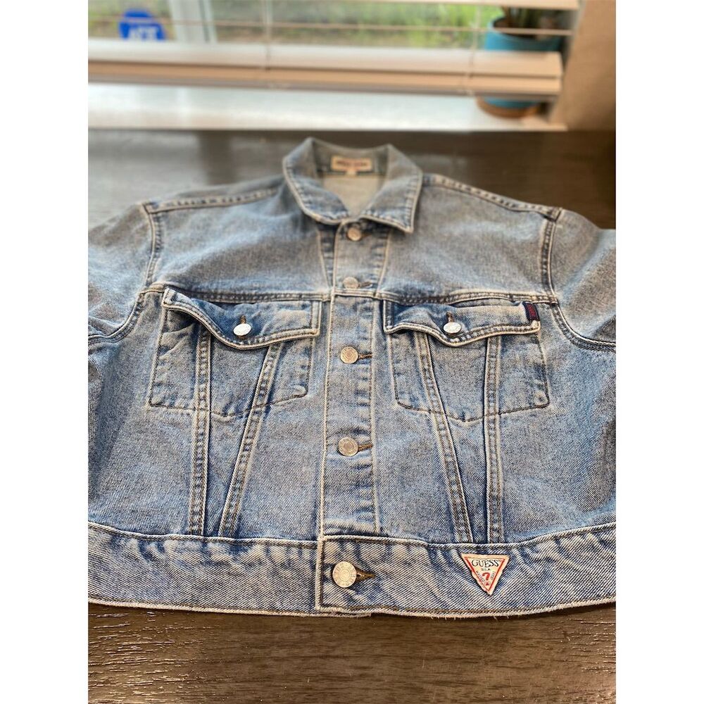 Guess Blue Denim Jean Jacket